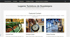Desktop Screenshot of lugaresturisticosdeguadalajara.com
